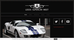 Desktop Screenshot of leedssupercarmeet.co.uk